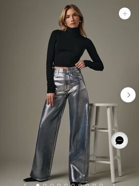 Joe’s Jeans The Mia High Rise Wide Leg Jeans  New Size 30